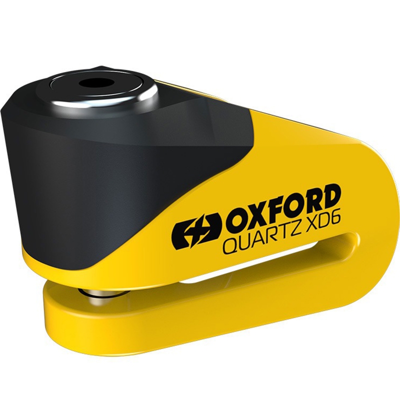 Levyjarrun lukko Oxford Quartz XD6 kelta-musta