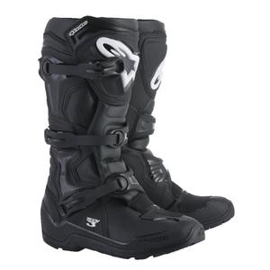 Alpinestars TECH 3 Enduro Motocross saappaat Musta