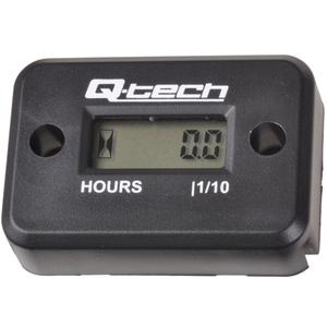 Q-TECH moottorin tuntimittari musta