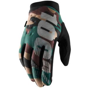 Motocross käsineet 100% - USA BRISKER camo-musta