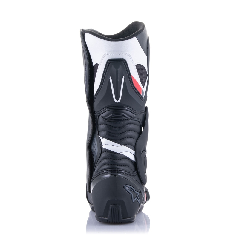 Alpinestars S-MX 6 musta-valko-harmaa-punainen moottoripyöräsaappaat