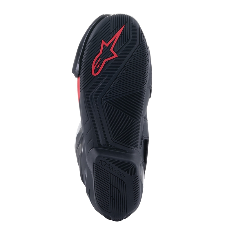 Alpinestars S-MX 6 musta-valko-harmaa-punainen moottoripyöräsaappaat