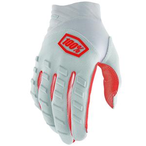 Motocross käsineet 100% - USA AIRMATIC hopea