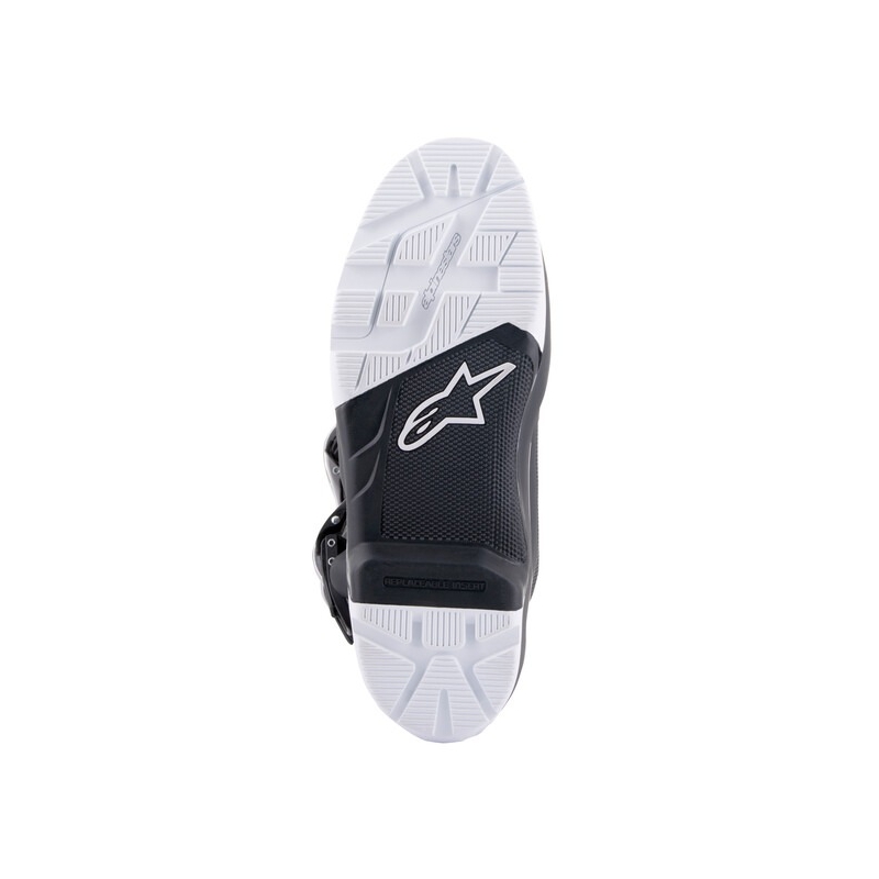 Alpinestars Tech 7 Enduro Drystar Mustavalkoinen Moottoripyöräilykengät