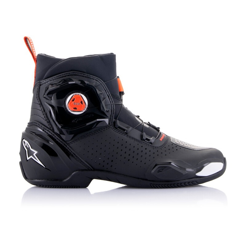 Alpinestars SP-2 musta-valkoinen-fluo-punainen moottoripyörä saappaat