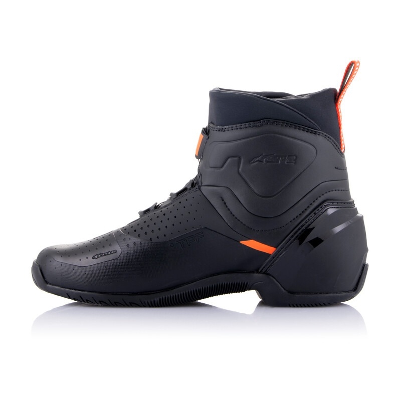 Alpinestars SP-2 musta-valkoinen-fluo-punainen moottoripyörä saappaat