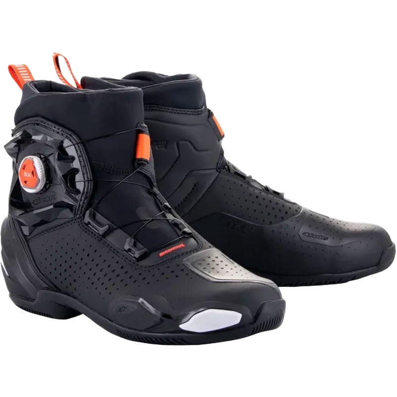 Alpinestars SP-2 musta-valkoinen-fluo-punainen moottoripyörä saappaat