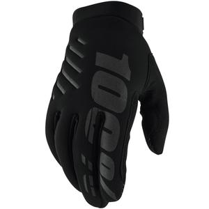 Naisten motocross-hanskat 100% - USA BRISKER musta