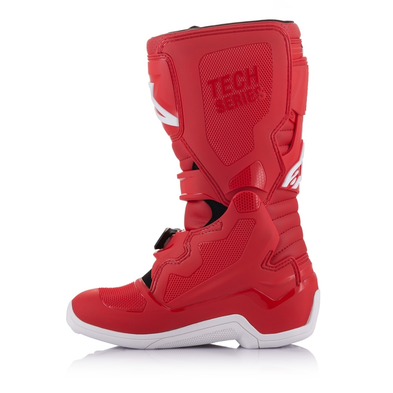 Lasten moottoripyörä saappaat Alpinestars Tech 7 S Punainen
