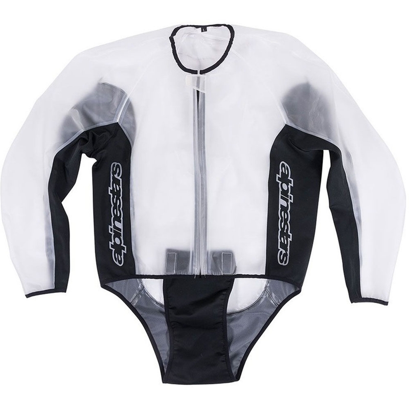 Alpinestars Racing sadetakki musta ja musta
