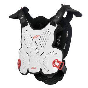 Alpinestars A-1 Roost Guard CE2 valkoinen-musta-punainen