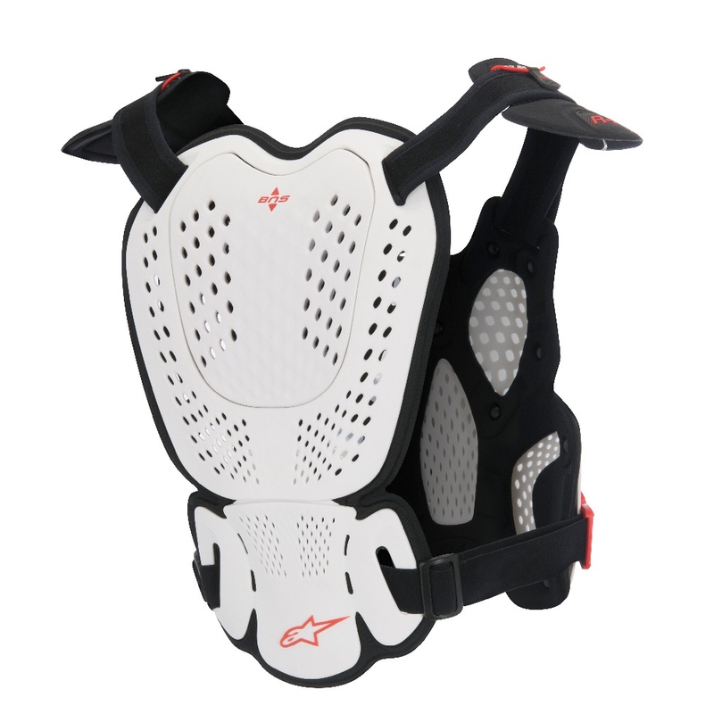 Alpinestars A-1 Roost Guard CE2 valkoinen-musta-punainen