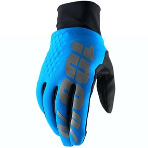 Motocross käsineet 100% HYDROMATIC BRISKER sininen
