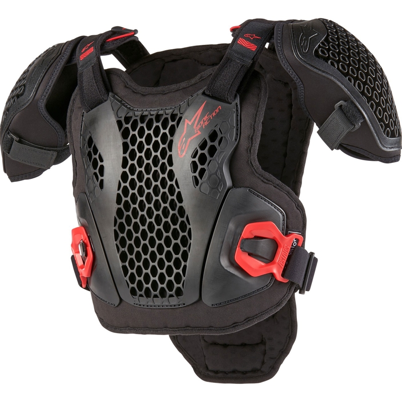 Alpinestars Bionic Action Nuorten rintakehä Musta ja punainen