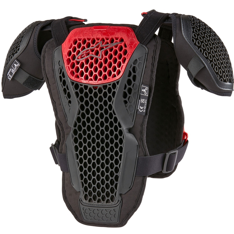 Alpinestars Bionic Action Nuorten rintakehä Musta ja punainen