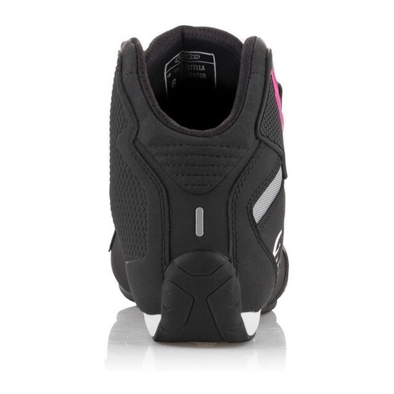 Alpinestars Stella Sector Naisten moottoripyöräsaappaat musta ja violetti