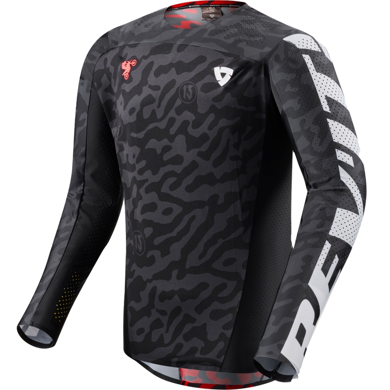 Revit Thirteen motocross trikoo musta