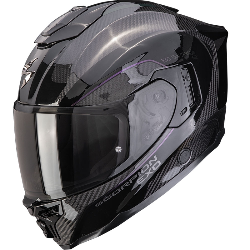 Scorpion EXO-1500 Carbon Air Mundi Moottoripyörä Kypärä Umpikypärä Musta-Kameleontti