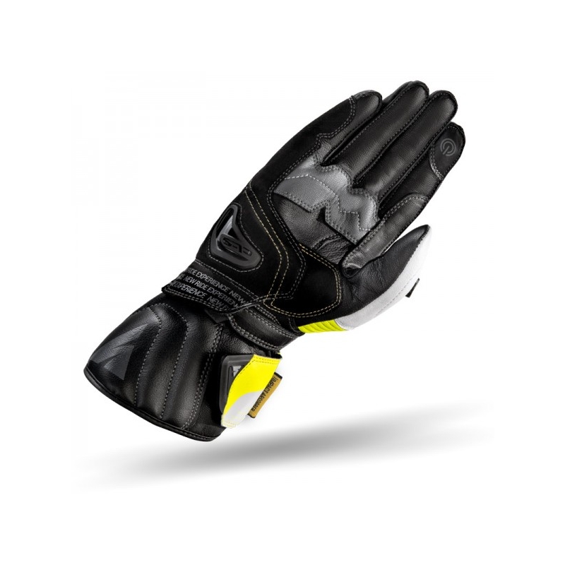 Käsineet Shima STR-2 musta-valkoinen-fluo-keltainen