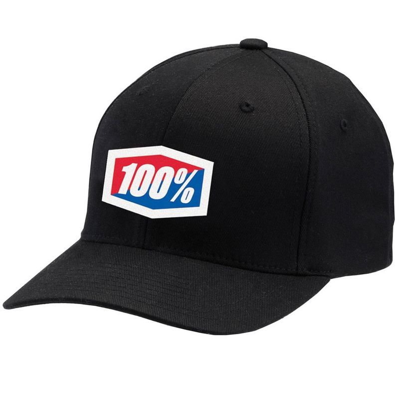 Lippis 100% Classic Flexfit musta II