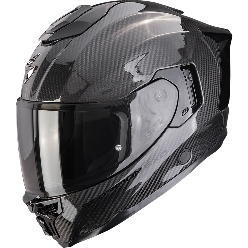 Scorpion EXO-1500 Carbon Air Solid -moottoripyöräkypärä, musta