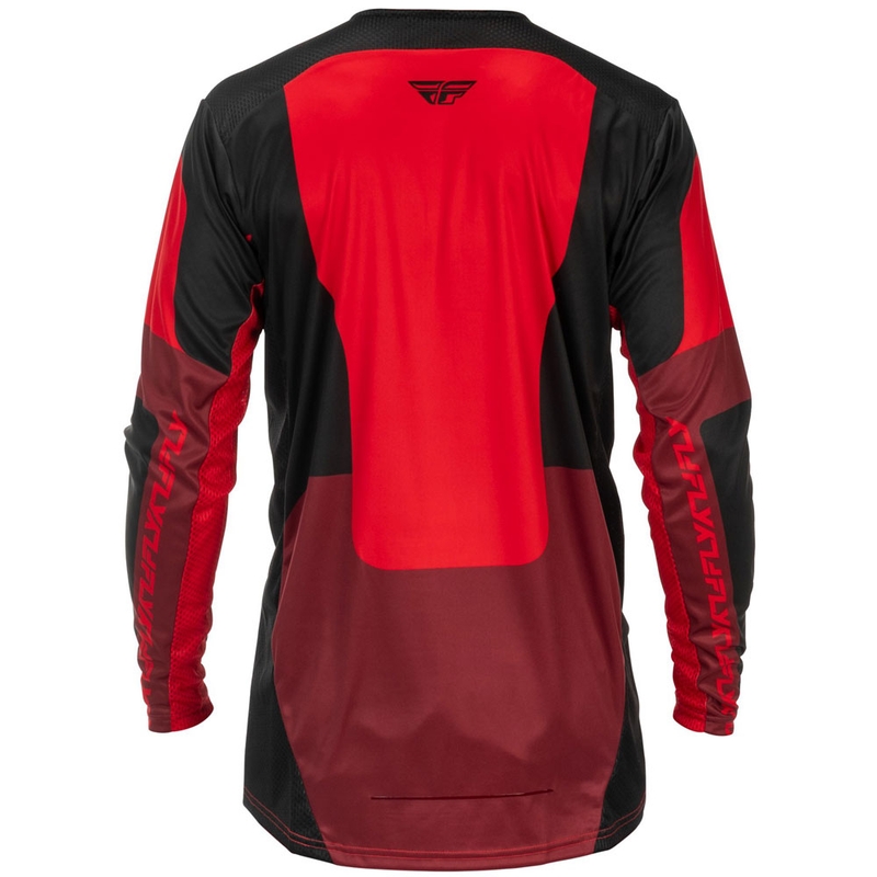 Motocross pelipaita FLY Racing Lite musta-punainen II