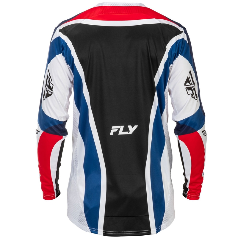 Motocross pelipaita FLY Racing Lite USA punainen-valkoinen-sininen