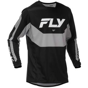 Motocross pelipaita FLY Racing Kinetic USA musta-harmaa