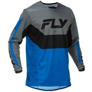 Motocross pelipaita FLY Racing Kinetic USA sininen-harmaa-musta