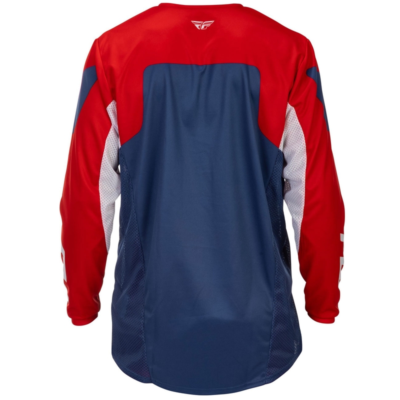 Motocross pelipaita FLY Racing Kinetic USA punainen-valkoinen-sininen