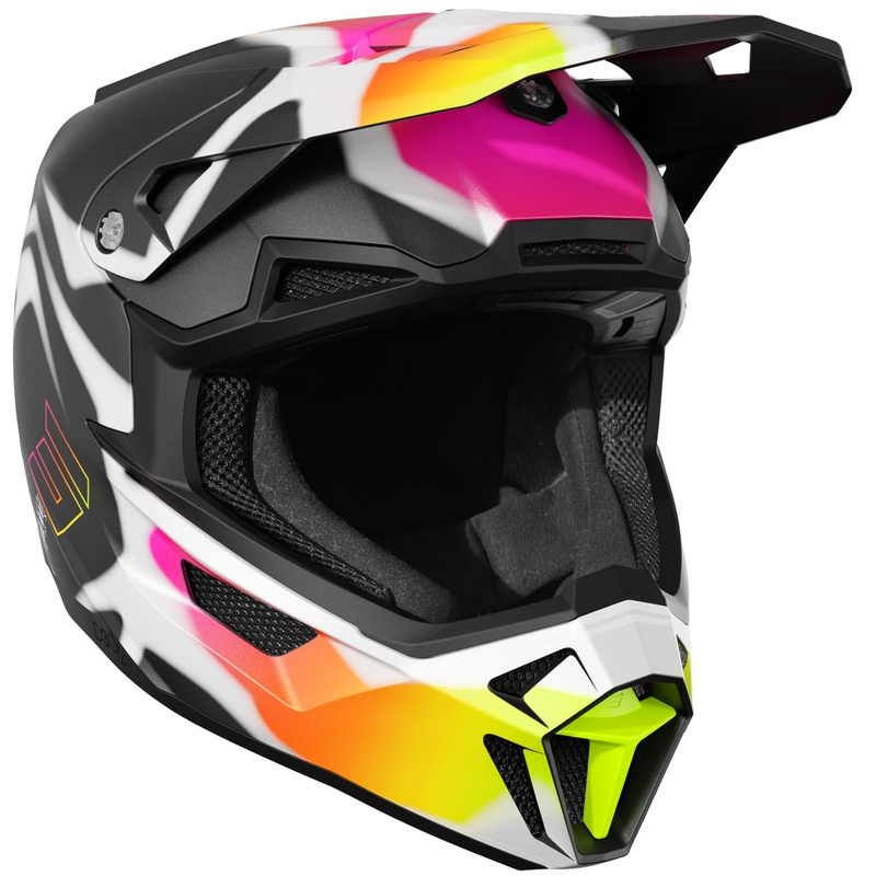 Motocross kypärä Shot Lite Devil mattamusta