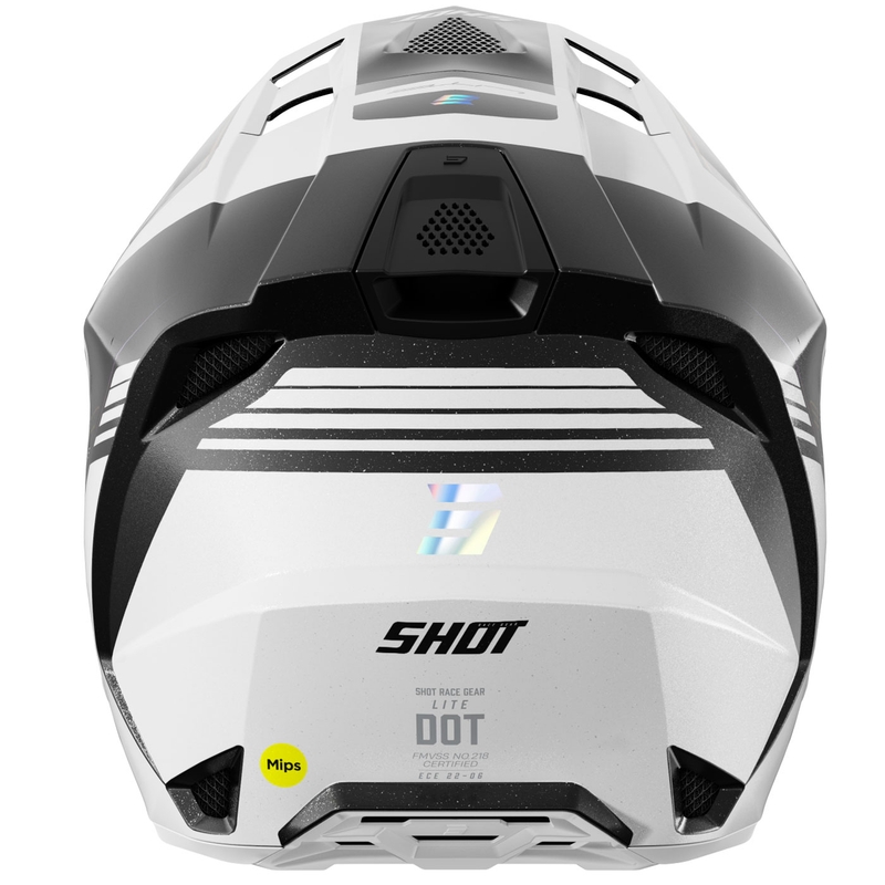 Motocross kypärä Shot Lite S10 holografinen helmi