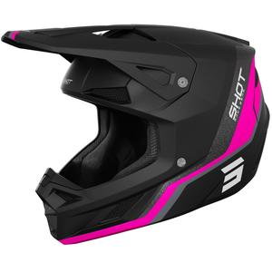 Motocross kypärä Shot Speed Atomic matta vaaleanpunainen