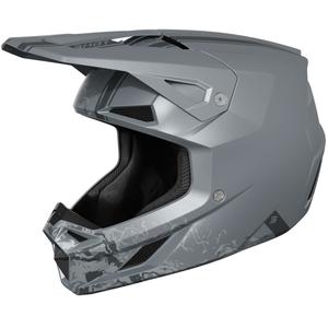 Motocross kypärä Shot Speed Battle matta harmaa