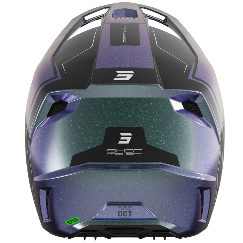 Motocross kypärä Shot Speed Fury kiiltävä cameleon