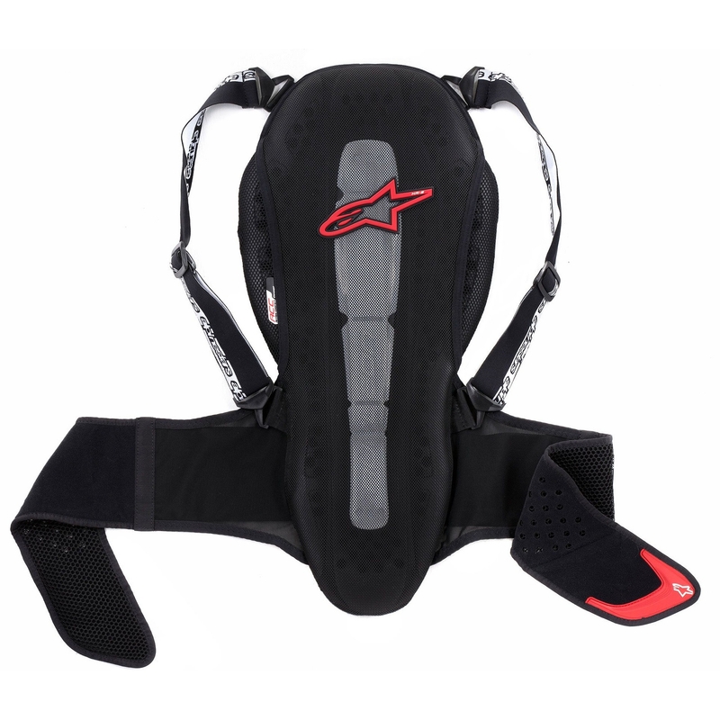 Alpinestars Nucleon KR-2 selkärangan suojus musta-punainen