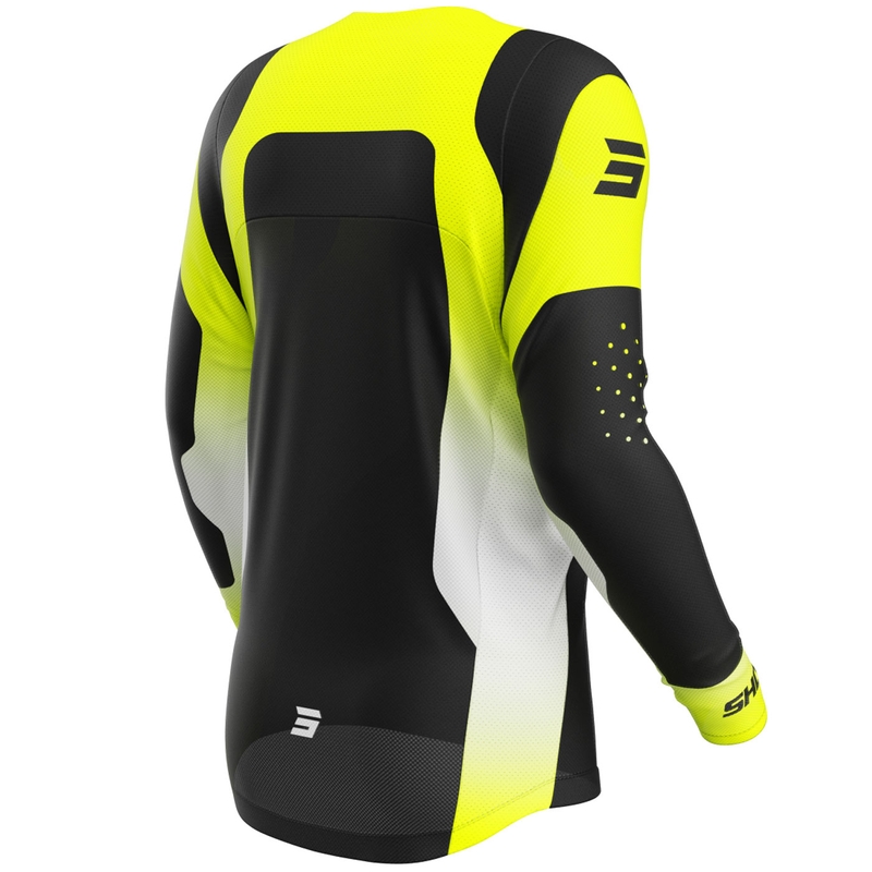 Motocross pelipaita Shot Contact Ionyx fluo keltainen