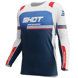 Motocross-trikootti Shot Yhteystiedot Linear Patriot