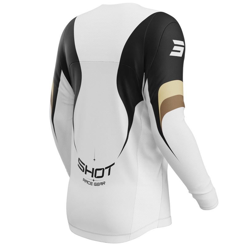 Motocross pelipaita Shot Contact Manta valkoinen