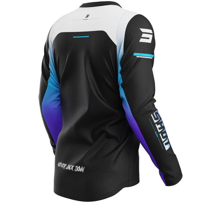 Motocross pelipaita Shot Devo Block violetti