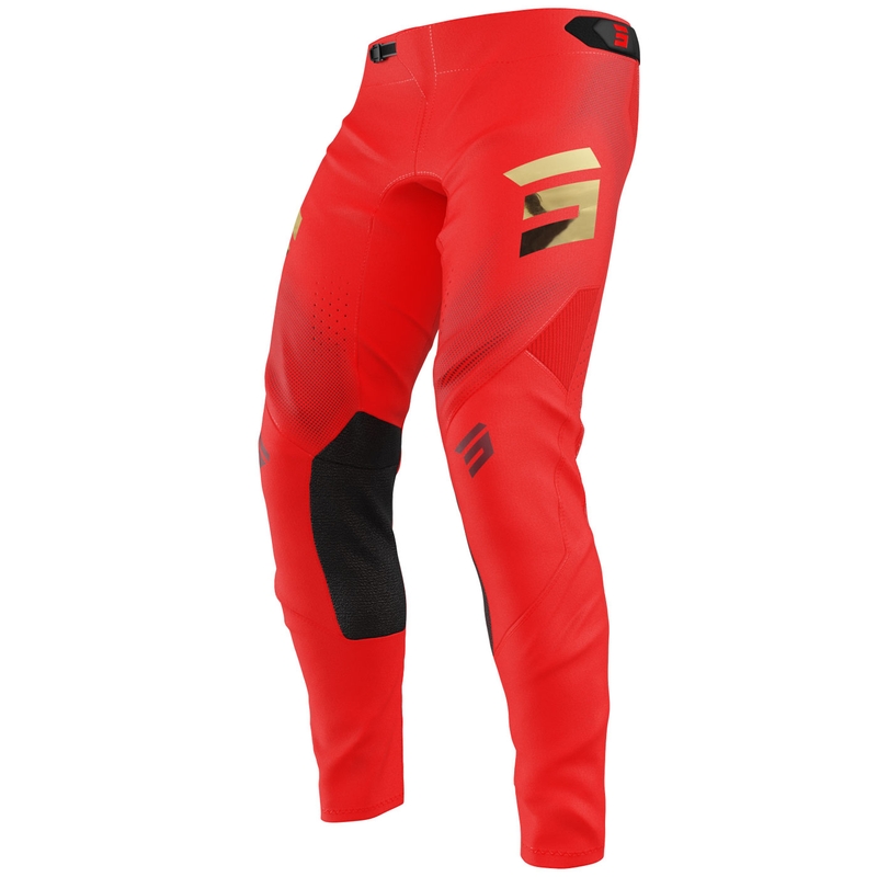 Motocross-housut Shot Aerolite Space Punainen