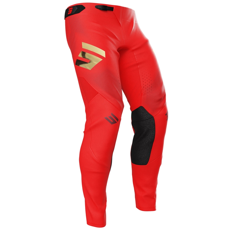 Motocross-housut Shot Aerolite Space Punainen