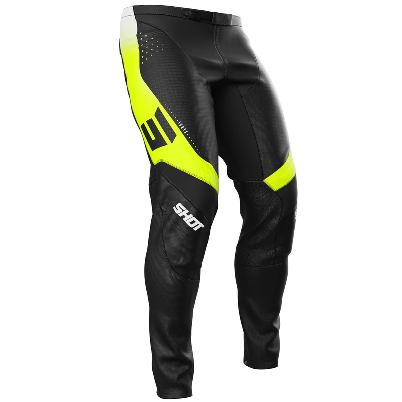 Motocross housut Shot Contact Ionyx fluo keltainen