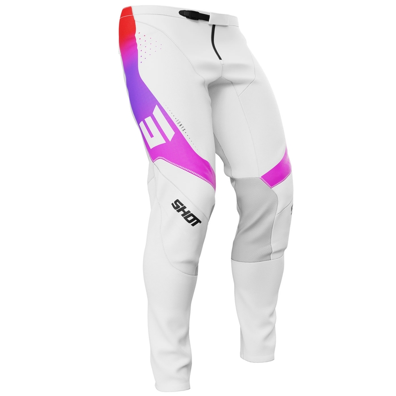 Motocross housut Shot Contact Ionyx valkoinen