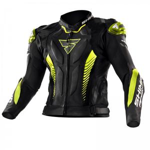Bunda na motorku Shima Apex černo-fluo žlutá
