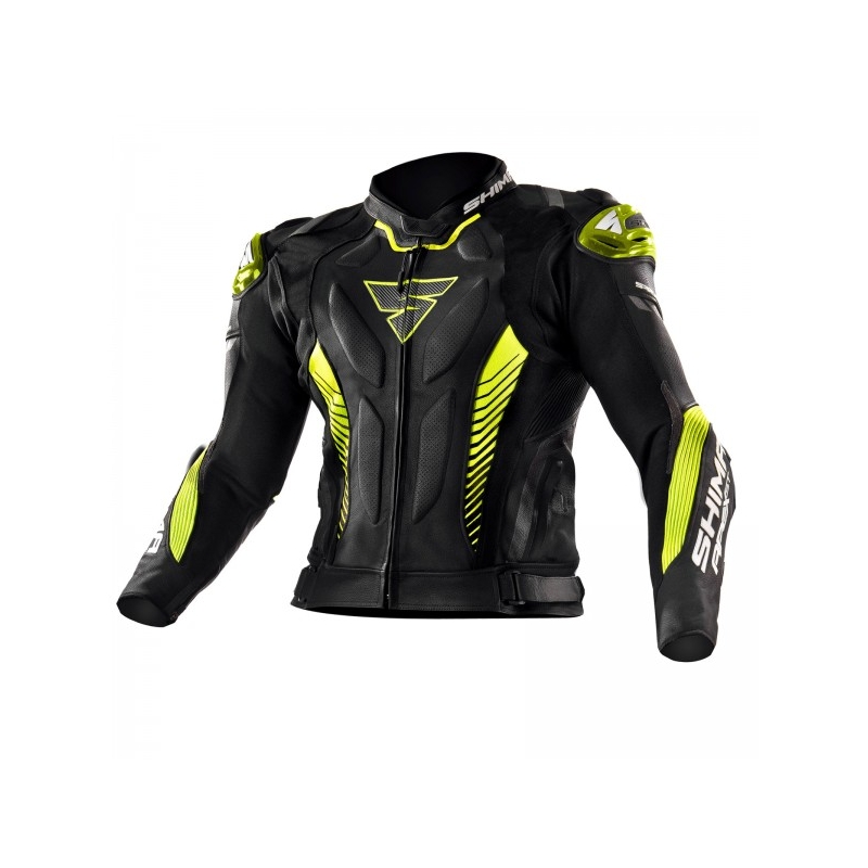 Bunda na motorku Shima Apex černo-fluo žlutá