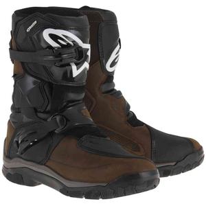 Alpinestars Belize Oiled Drystar Brown Moottoripyöräilykengät