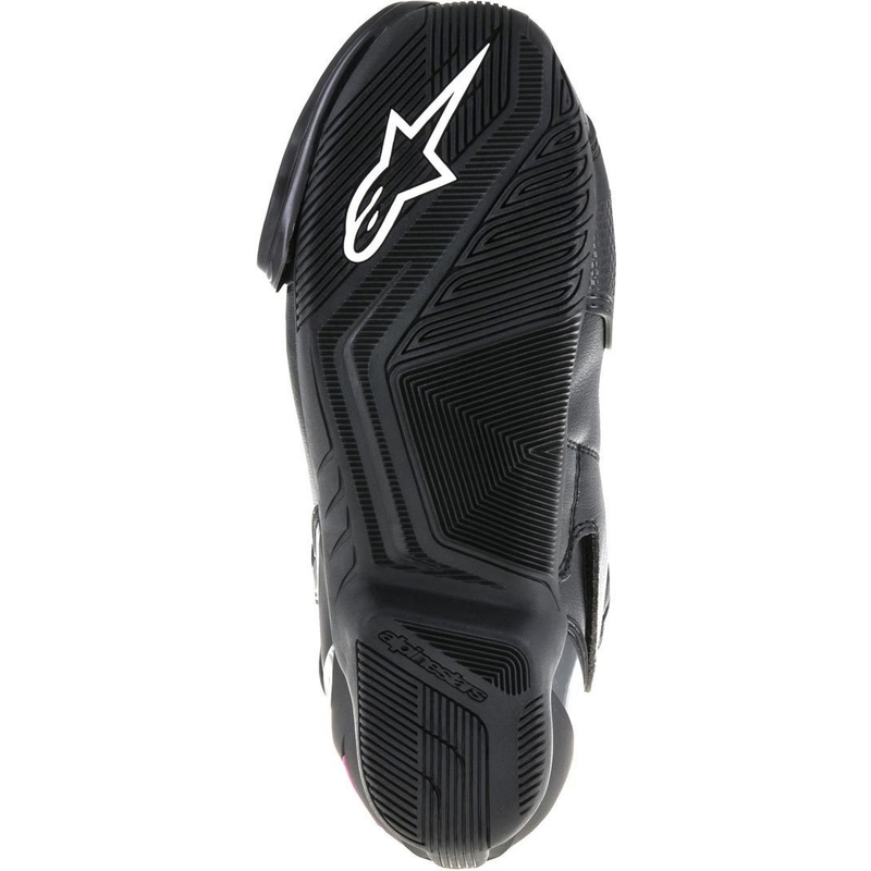 Alpinestars Stella S-MX 6 Naisten moottoripyöräsaappaat musta, violetti ja valkoinen
