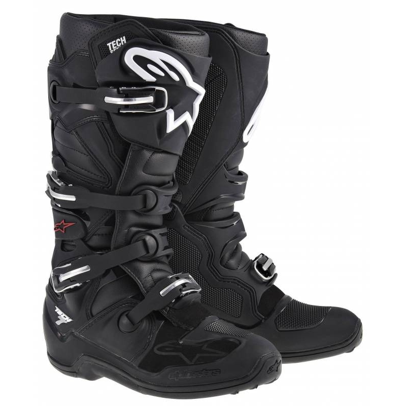 Alpinestars Tech 7 moottoripyöräsaappaat musta