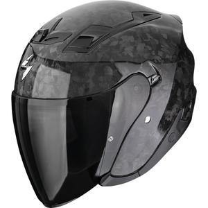 Avoin moottoripyöräilykypärä Scorpion EXO-Z1 Carbon Onyx Solid Musta